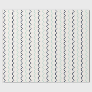 Papel De Presente Ondas náuticas