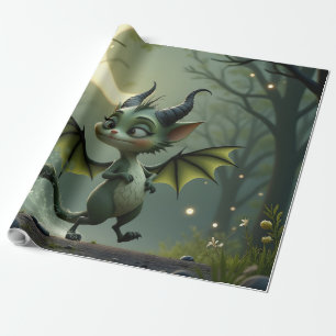Papel De Presente Onde os raios da lua dançam, um pouco de travessur