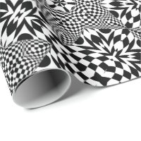 Op-Arte Prix Madhi preto e branco