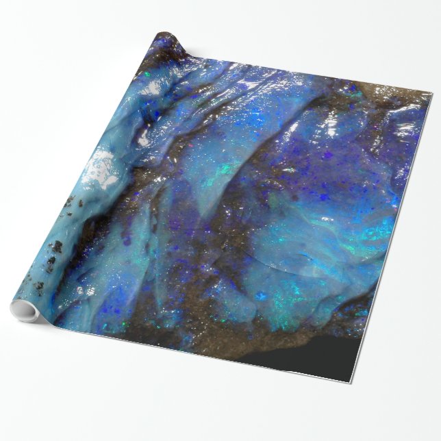 Papel De Presente Opal (Desenrolado)