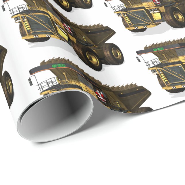 Papel De Presente Operador de Bomba de Santa Claus (Ponta do rolo)