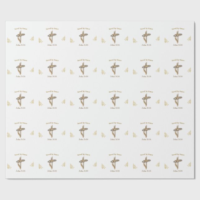 Papel De Presente Oração Cristã (Aberto)