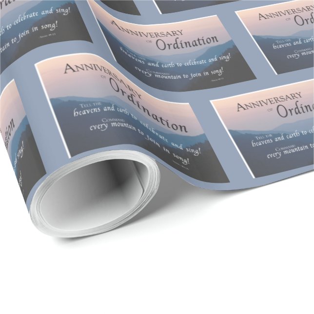 Papel De Presente Ordenação por Aniversário (Ponta do rolo)