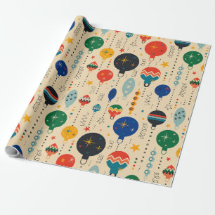 Papel De Presente Ordenadores bonito Padrão tradicional russo