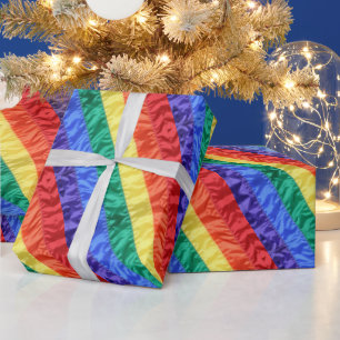 Papel De Presente Orgulho gay Arco-íris listras arco-íris LGBT LGBT+