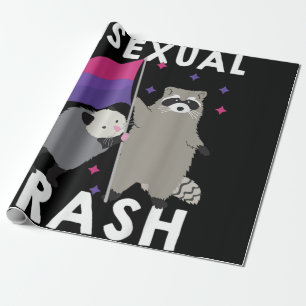 Papel De Presente Orgulho gay de lixo bissexual Rótulo LGBT