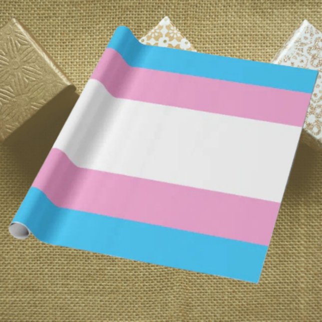 Papel de Presente Orgulho Trans (Criador carregado)