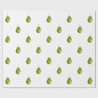 Papel De Presente Ornament Christmas Paper 