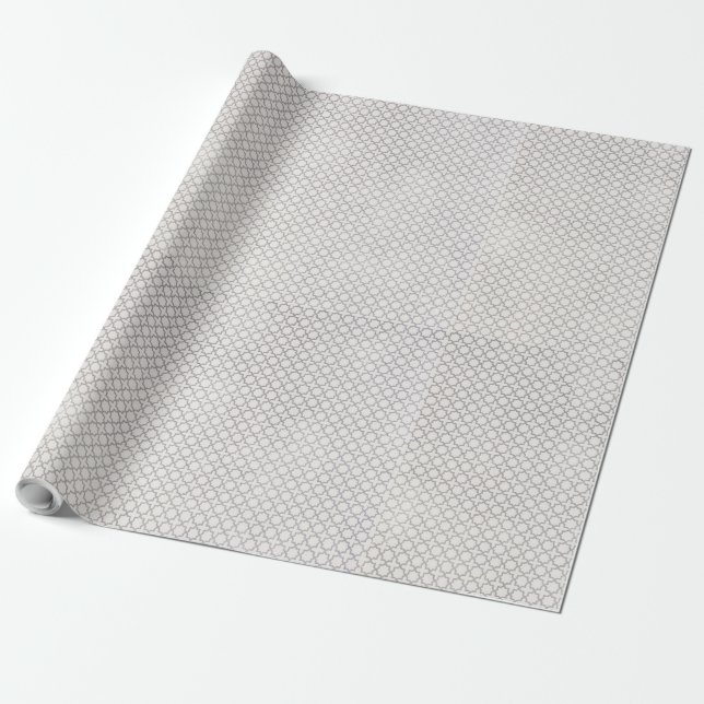Papel De Presente Ornamento Arabe Elegante (Desenrolado)