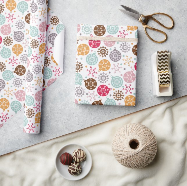 Papel De Presente Ornamentos (Artesanato)