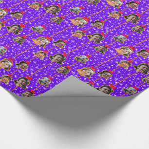 Papel De Presente Ornamentos de Natal 6 Foto D-Purple