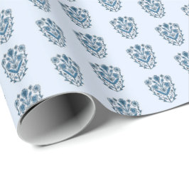 Papel De Presente Ornatw Floral Wrapping Paper