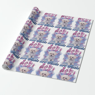 Papel De Presente Os Cães São Toda A Vida