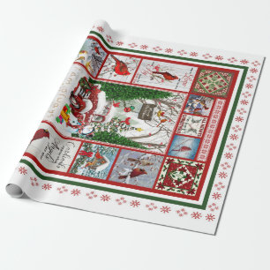 Papel De Presente Os Cardeais Aparecem Quando Os Anjos Estão Perto D