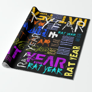 Papel De Presente Os grafites denominam a repetição do ano 2020 P
