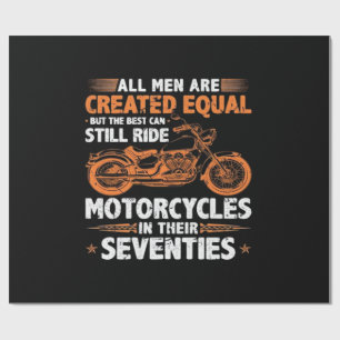 Papel De Presente Os Melhores Homens Ainda Podem Pilotar Motocicleta