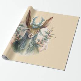 Papel De Presente Ostara Wiccan - Desligamento de Stag Magical