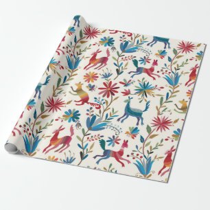 Papel De Presente Otomi Inspirou Design
