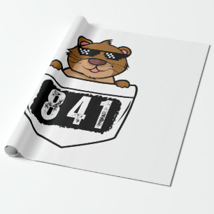 Papel De Presente Otter 841