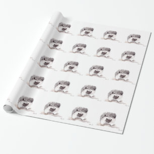 Papel De Presente ouriço