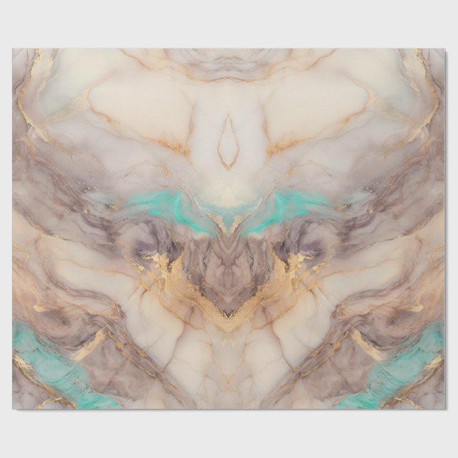 Papel De Presente Ouro (Aberto)