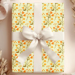 Papel De Presente Ouro Blooms Watercolor Flor Selvagem<br><div class="desc">Eleve seu dom com este papel de embrulho artístico com uma impressionante design de aquarela de flores silvestres ouros. As delicadas flores e cores vibrantes criam uma estética alegre e caprichosa, perfeita para aniversários, casamentos ou comemorações. Feito de papel de alta qualidade, este presente embrulhado adiciona um toque de beleza...</div>