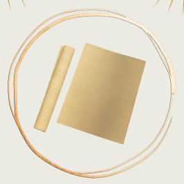 Papel De Presente Ouro Dourado Elegante Amarelo