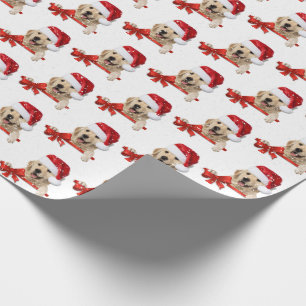 Papel De Presente Ouro para sempre no arco de Natal