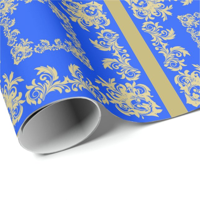Papel De Presente Ouro Sky (Ponta do rolo)