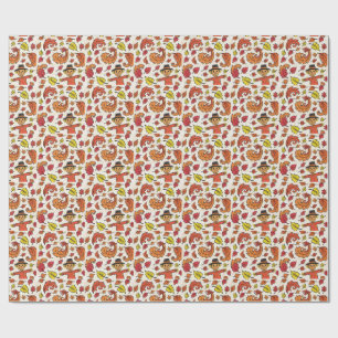 Papel De Presente outono