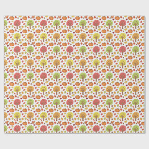 Papel De Presente outono