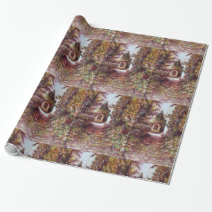 PAPEL DE PRESENTE OUTONO SILENCIOSO NA FLORENÇA