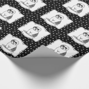 Papel De Presente Ovelhas e Legal Ovelhas Ovelhas Ovelhas (Cinza 1)