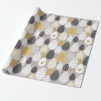 Papel De Presente Ovos de Páscoa de Pastel Cute