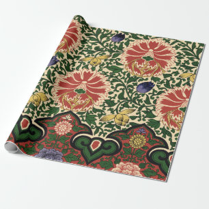 Papel De Presente Owen Jones Chinoiserie Desenho Artístico Floral Ló