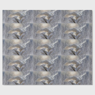 Papel De Presente Owl