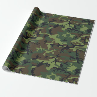 Papel De Presente Pacote de presente de camo para caçadores