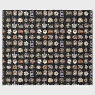 Papel De Presente Pacote de presente de Olhos Vitorianos