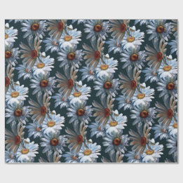 Papel De Presente Pacote de presente de Tonkinson Daisies galore
