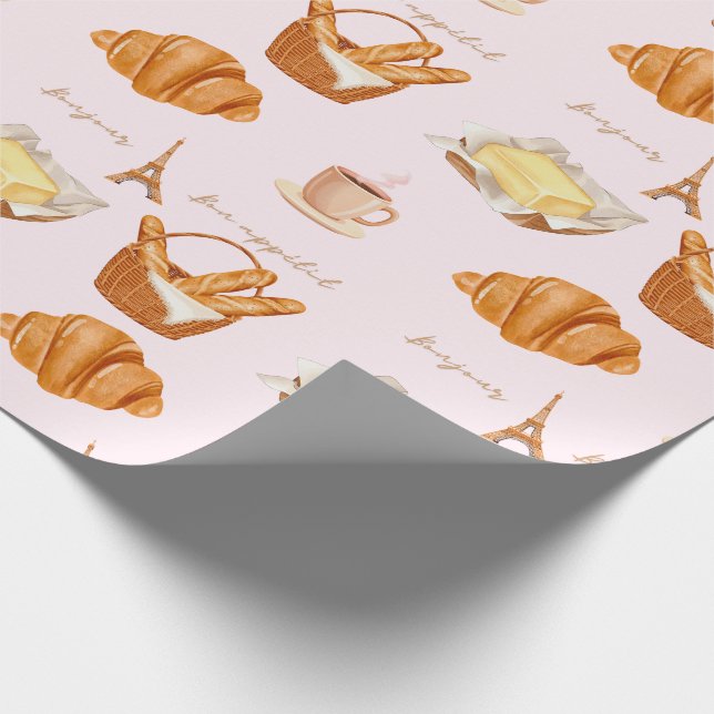 Papel De Presente Padeiro Francês Bliss (Ponta)