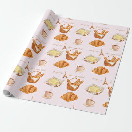 Papel De Presente Padeiro Francês Bliss
