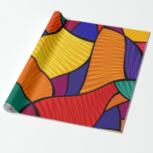 Papel De Presente padrão abstrato