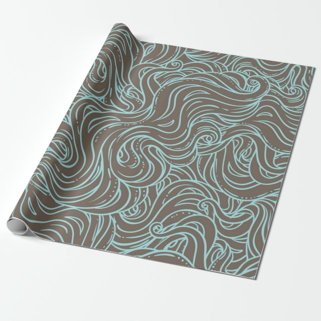 Papel De Presente Padrão abstrato (Desenrolado)
