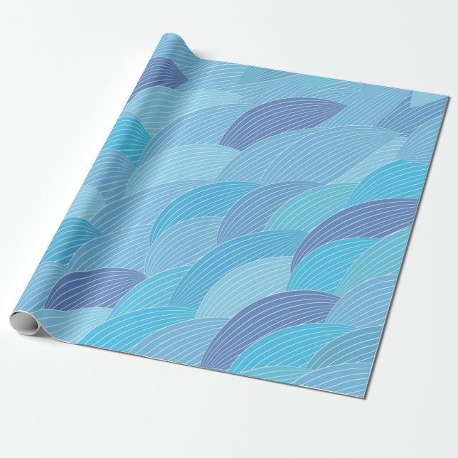 Papel De Presente padrão abstrato (Desenrolado)