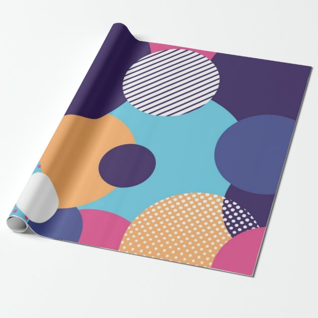 Papel De Presente Padrão abstrato (Desenrolado)