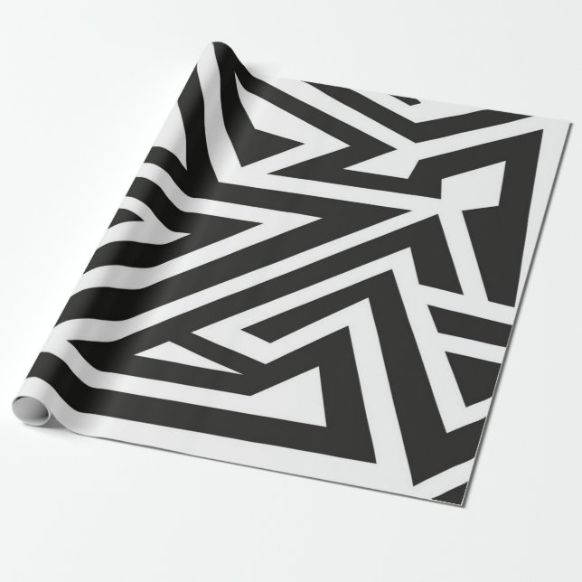 Papel De Presente Padrão abstrato (Desenrolado)