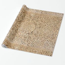 Papel De Presente Padrão Alhambra