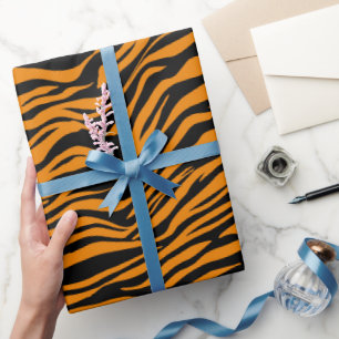 Papel De Presente Padrão Animal do Halloween