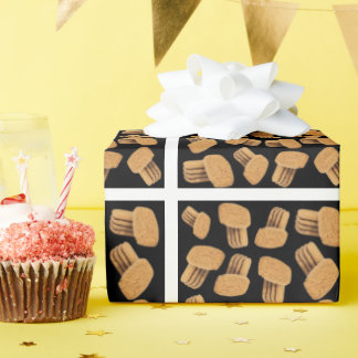 Papel De Presente Padrão Biscotti