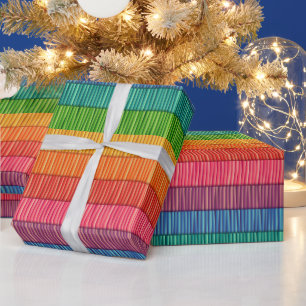 Papel De Presente Padrão Brilhante Brilhante